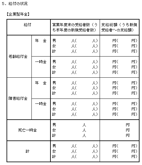 5.給付の状況
