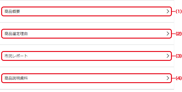運用商品の説明資料等